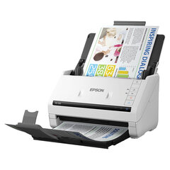 Сканер потоковый EPSON WorkForce DS-530II А4, 35 стр./<wbr/>мин, 1200&times;1200, ДАПД