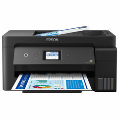 МФУ струйное EPSON L14150 &laquo;4 в 1&raquo; А3, 17 стр./<wbr/>мин, 4800&times;1200, ДУПЛЕКС, АПД, сетевая карта, Wi-Fi, СНПЧ