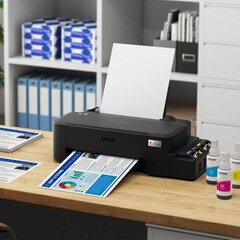 Принтер струйный EPSON L121, А4, 9 стр./<wbr/>мин (ч/<wbr/>б), 4,8 стр./<wbr/>мин (цв.), 720&times;720, СНПЧ
