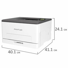 Принтер лазерный ЦВЕТНОЙ PANTUM CP1100DW, А4, 18 стр./<wbr/>мин., 30000 стр./<wbr/>мес, ДУПЛЕКС, Wi-Fi, сетевая карта