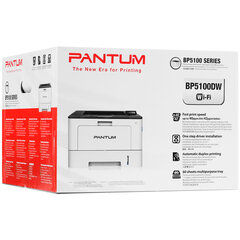 Принтер лазерный PANTUM BP5100DW А4, 40 стр./<wbr/>мин., 100000 стр./<wbr/>мес., ДУПЛЕКС, сетевая карта, Wi-Fi