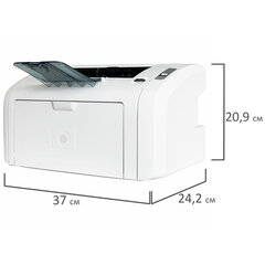 Принтер лазерный CACTUS CS-LP1120W, А4, 18 стр./<wbr/>мин., 8000 стр./<wbr/>мес., в комплекте картридж + кабель USB