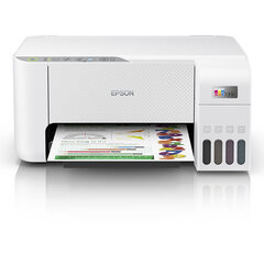 МФУ струйное EPSON L3256 &laquo;3 в 1&raquo;, А4, 33 стр./<wbr/>мин, 5760&times;1440, Wi-Fi, СНПЧ, белый корпус