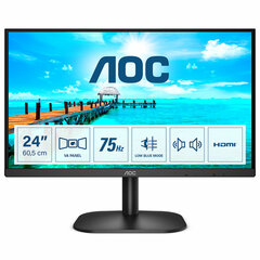 Монитор AOC 24B2XDAM 23.8" (60 см)/<wbr/>1920&times;1080/<wbr/>16:9/<wbr/>VA/<wbr/>4ms/<wbr/>250cd/<wbr/>HDMI/<wbr/>VGA/<wbr/>черный