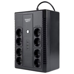 Источник бесперебойного питания SMARTWATT UPS SAFE PRO 650, 650 ВА (390 Вт), 8 розеток