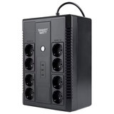 Источник бесперебойного питания SMARTWATT UPS SAFE PRO 650, 650 ВА (390 Вт), 8 розеток