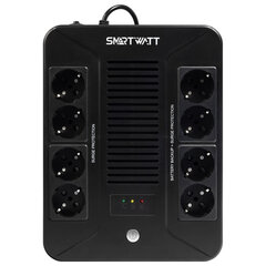 Источник бесперебойного питания SMARTWATT UPS SAFE PRO 850, 850 ВА (510 Вт), 8 розеток