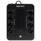Источник бесперебойного питания SMARTWATT UPS SAFE PRO 1050, 1050 ВА (630 Вт), 8 розеток