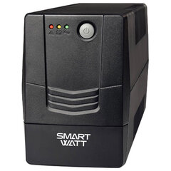 Источник бесперебойного питания SMARTWATT UPS UNI 650E, 650 ВА (390 Вт), 2 розетки