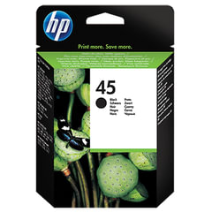 Картридж струйный HP (51645AE) Deskjet 850C/<wbr/>950C/<wbr/>1600C/<wbr/>6122, №45, черный, оригинальный