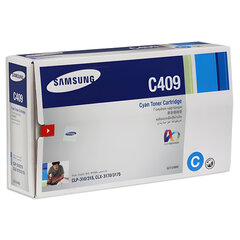 Картридж лазерный SAMSUNG (CLT-C409S) CLP-310/<wbr/>315 и другие, оригинальный, голубой, ресурс 1000 стр.