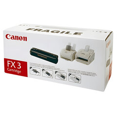 Картридж лазерный CANON (FX-3) L250/<wbr/>260i/<wbr/>300, MultiPASS L60/<wbr/>90, черный, оригинальный, ресурс 2700 стр.