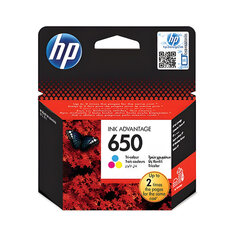 Картридж струйный HP (CZ102AE) Deskjet Ink Advantage 2515/<wbr/>2516 №650, цветной, оригинальный
