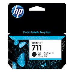 Картридж струйный для плоттера HP (CZ129A) DesignJet T120/<wbr/>T520, №711, черный, оригинальный