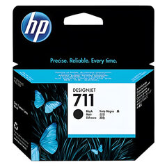 Картридж струйный для плоттера HP (CZ133A) DesignJet T120/<wbr/>T520, №711, черный, оригинальный, увеличенной емкости