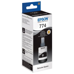 Чернила EPSON 774 (T7741) для СНПЧ Epson M100/<wbr/>M105/<wbr/>M200, черные, ОРИГИНАЛЬНЫЕ