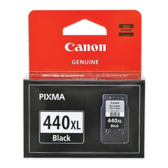 Картридж струйный CANON (PG-440XL) PIXMA MG2140/<wbr/>3140/<wbr/>3540/<wbr/>4240, черный, оригинальный, ресурс 600 стр., увеличенная емкость