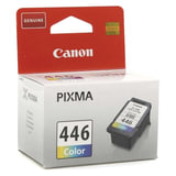 Картридж струйный CANON (CL-446) PIXMA MG2440/PIXMA MG2540, цветной, оригинальный, ресурс 180 стр.