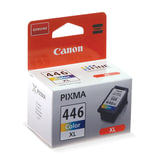 Картридж струйный CANON (CL-446XL) PIXMA MG2440/PIXMA MG2540, цветной, оригинальный, ресурс 300 стр., увеличенная емкость