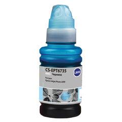 Чернила CACTUS (CS-EPT6735) для СНПЧ EPSON L800/<wbr/>L810/<wbr/>L850/<wbr/>L1800, светло-голубые, 0,1 л