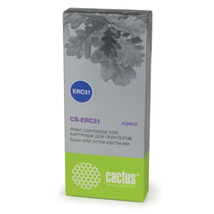 Картридж матричный CACTUS (CS-ERC31) для EPSON TM-930/<wbr/>950, пурпурный