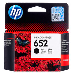 Картридж струйный HP (F6V25AE) DeskJet 2135/<wbr/>3635/<wbr/>3835/<wbr/>4535/<wbr/>4675/<wbr/>1115, №652, черный, оригинальный, ресурс 360 стр.
