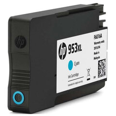 Картридж струйный HP (F6U16AE) Officejet Pro 8710/<wbr/>8210, №953XL, голубой, увеличенный ресурс 1600 стр., оригинальный