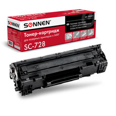 Картридж лазерный SONNEN (SC-728) для CANON MF4410/<wbr/>4430/<wbr/>4450/<wbr/>4570dn/<wbr/>4580dn, ВЫСШЕЕ КАЧЕСТВО, ресурс 2100 стр., 362431