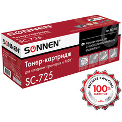 Картридж лазерный SONNEN (SC-725) для CANON LBP6000/<wbr/>LBP6020/<wbr/>LBP6020B, ВЫСШЕЕ КАЧЕСТВО, ресурс 1600 стр., 362433