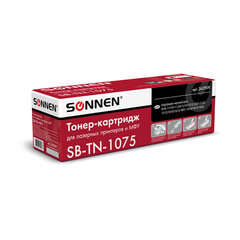 Картридж лазерный SONNEN (SB-TN1075) для BROTHER HL-1110R/<wbr/>1112R/<wbr/>DCP-1512/<wbr/>MFC-1815, ВЫСШЕЕ КАЧЕСТВО, ресурс 1000 стр., 362909