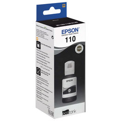 Чернила EPSON 110 (C13T03P14A) для СНПЧ EPSON M1100/<wbr/>1120/<wbr/>2140, черные, ОРИГИНАЛЬНЫЕ