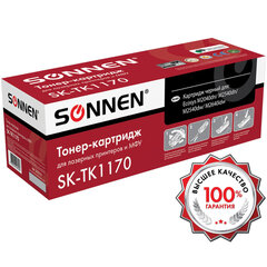 Тонер-картридж SONNEN (SK-TK1170) для KYOCERA Ecosys M2040DN/<wbr/>M2540DN/<wbr/>M2640IDW, ресурс 7200 страниц, 363319
