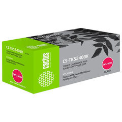 Картридж лазерный CACTUS (CS-TK5240BK) для Kyocera M5526cdn/<wbr/>M5526cdw/<wbr/>P5026cdn, черный, ресурс 4000 страниц