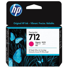 Картридж струйный для плоттера HP (3ED68A) DesignJet T230/<wbr/>T250/<wbr/>T630/<wbr/>T650, №712, пурпурный, оригинальный