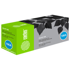 Картридж лазерный CACTUS (CSP-W1106) для HP Laser 107a/<wbr/>135a/<wbr/>MFP 137 и др., ресурс 1000 страниц