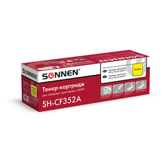 Картридж лазерный SONNEN (SH-CF352A) для HP CLJ Pro M176/<wbr/>M177 ВЫСШЕЕ КАЧЕСТВО, желтый, 1000 страниц, 363952