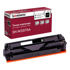 Картридж лазерный SONNEN (SH-W2070A) для HP CLJ 150/<wbr/>178 ВЫСШЕЕ КАЧЕСТВО, черный, 1000 страниц, 363966
