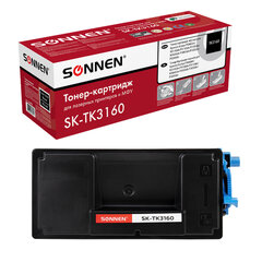 Тонер-картридж лазерный SONNEN (SK-TK3160) для KYOCERA ECOSYS P3045dn/<wbr/>P3050dn/<wbr/>P3060dn/<wbr/>M3145dn, ресурс 12500 стр., 364080