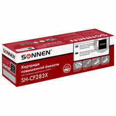 Картридж лазерный SONNEN (SH-CF283X) для HP Laser Jet Pro MFP M225DN/<wbr/>M225DW/<wbr/>M201DW, ресурс 2200 стр., 364105