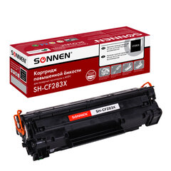 Картридж лазерный SONNEN (SH-CF283X) для HP Laser Jet Pro MFP M225DN/<wbr/>M225DW/<wbr/>M201DW, ресурс 2200 стр., 364105