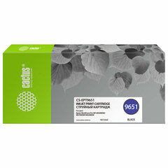 Картридж струйный CACTUS (CS-EPT9651) для Epson WorkForce Pro WF-M5299DW/<wbr/>M5799DW, черный