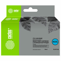 Картридж струйный CACTUS (CS-3JA30AE) для HP OfficeJet Pro 9010/<wbr/>9010e/<wbr/>9012/<wbr/>9014, черный