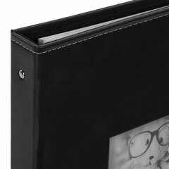 Фотоальбом BRAUBERG &laquo;Premium Black&raquo; 20 магнитных листов 30&times;32 см, под кожу, черный, 391186