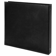 Фотоальбом BRAUBERG &laquo;Premium Black&raquo; 20 магнитных листов 30&times;32 см, под кожу, черный, 391186