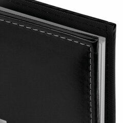 Фотоальбом BRAUBERG &laquo;Premium Black&raquo; 20 магнитных листов 30&times;32 см, под кожу, черный, 391186