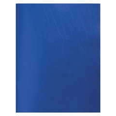 Тетрадь бумвинил, синий, А4 (большой формат), 96 л., скоба, офсет №2, ЭКОНОМ, клетка, STAFF, 403408