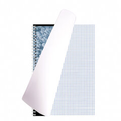 Тетрадь А4, 120 л., BRAUBERG гребень, клетка, обложка картон, &laquo;Seasons&raquo;, 404071