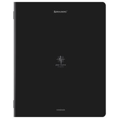 Тетради ДЭК А5, 96 л., КОМПЛЕКТ 5 шт., BRAUBERG, скоба, клетка, Soft-Touch, &laquo;Ритм&raquo;, 404975