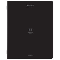 Тетради ДЭК А5, 96 л., КОМПЛЕКТ 5 шт., BRAUBERG, скоба, клетка, Soft-Touch, &laquo;Ритм&raquo;, 404975