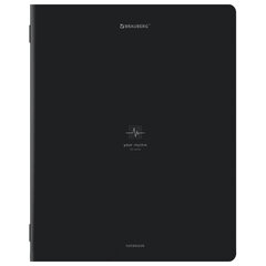 Тетради ДЭК А5, 96 л., КОМПЛЕКТ 5 шт., BRAUBERG, скоба, клетка, Soft-Touch, &laquo;Ритм&raquo;, 404975